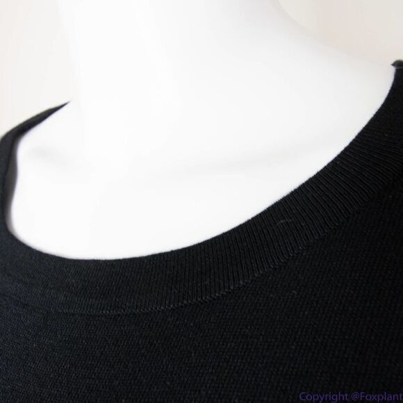 Tart black and grey stripe bodycon sweater dress, size XS - Picture 14 of 16